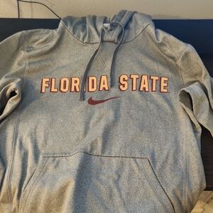 Nike Florida State FSU Gray Hoodie